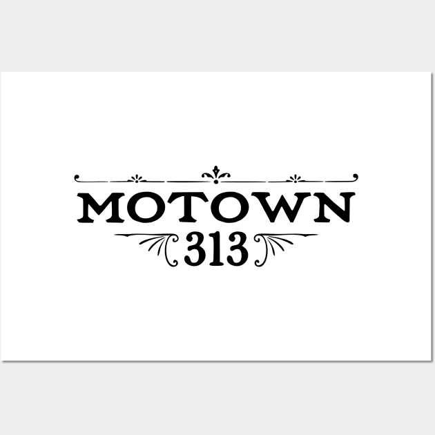 MoTown 313 Wall Art by KickStart Molly